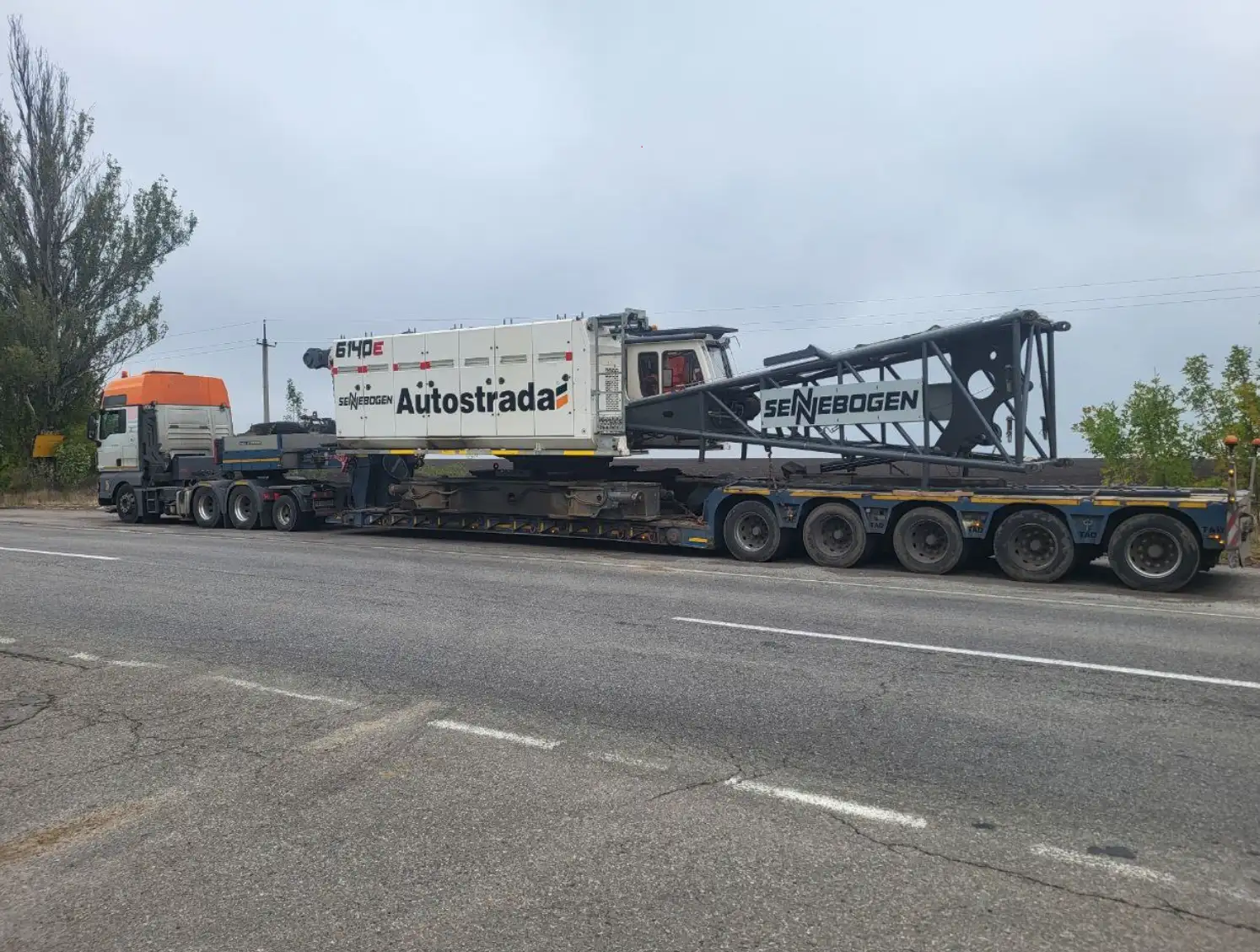 Transport pojazdów specjalistycznych