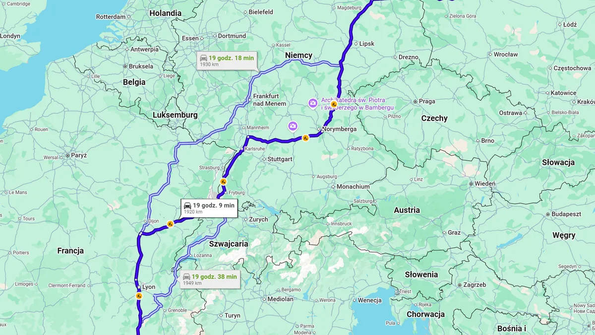 Polska, 86-010 Koronowo - Francja, 13014 Marseille