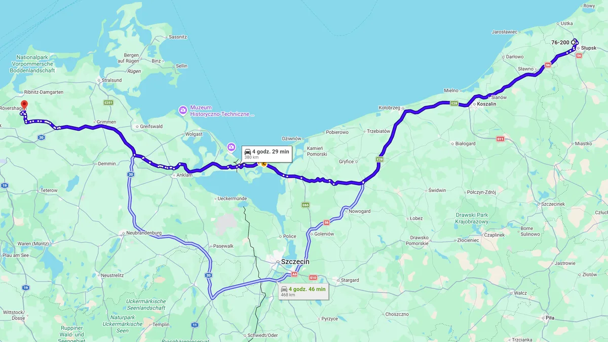 Polska, 76-200 Słupsk - Niemcy, 18337 Marlow