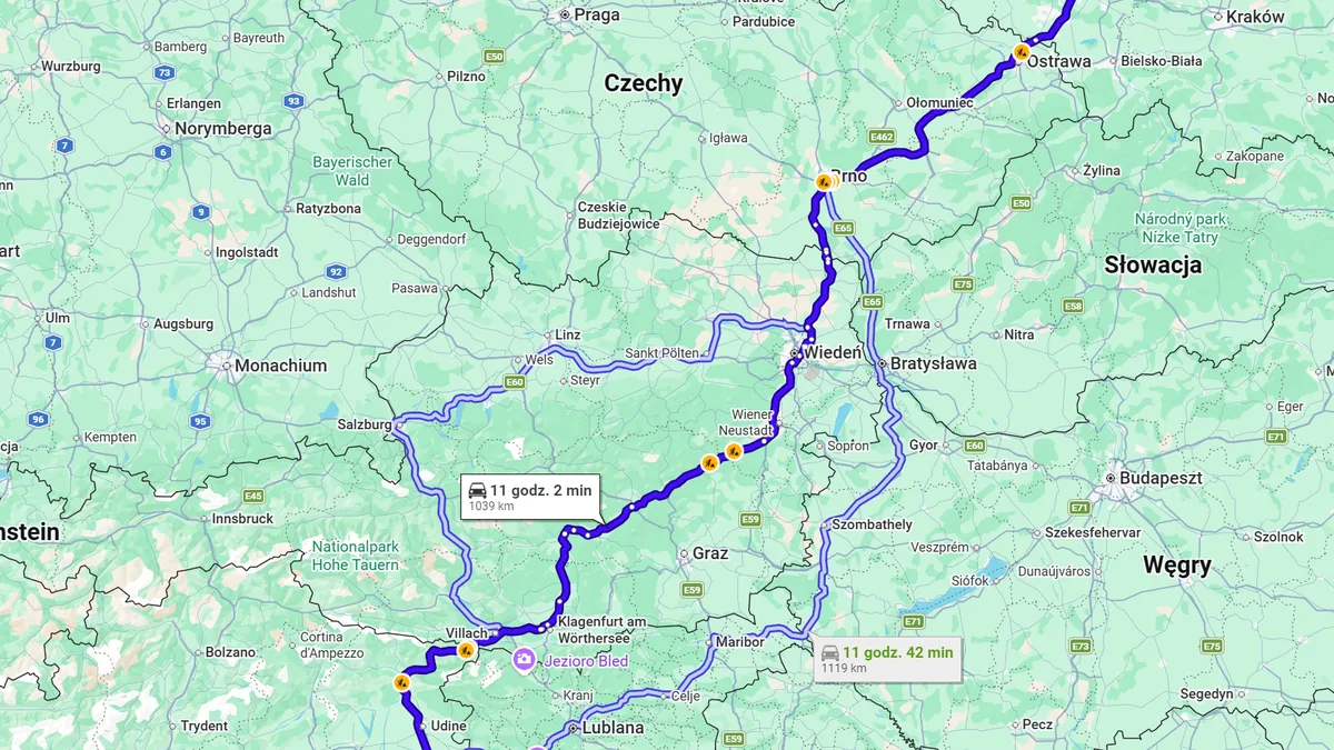 Włochy, 35010 Campo San Martino - Polska, 47-180 Izbicko